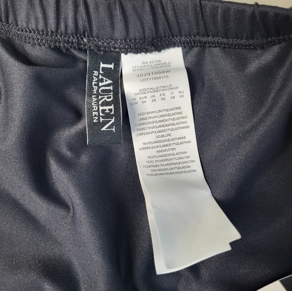 Lauren Ralph Lauren Swimsuit Bottom. Plus Size 22W. Skirt with Slimming Fit. - Picture 8 of 10